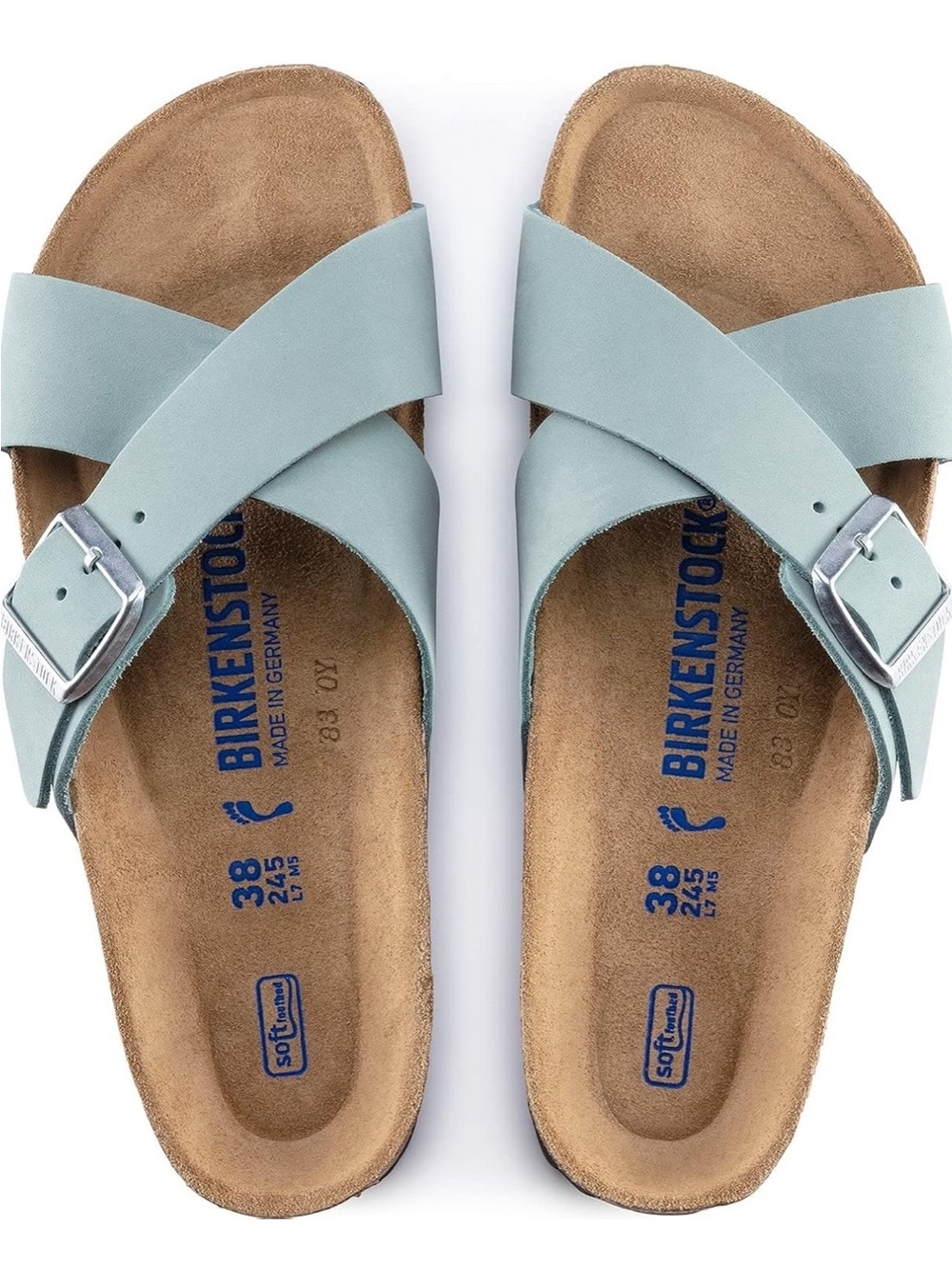 NWT BIRKENSTOCK Sienna Soft Footbed Sandals